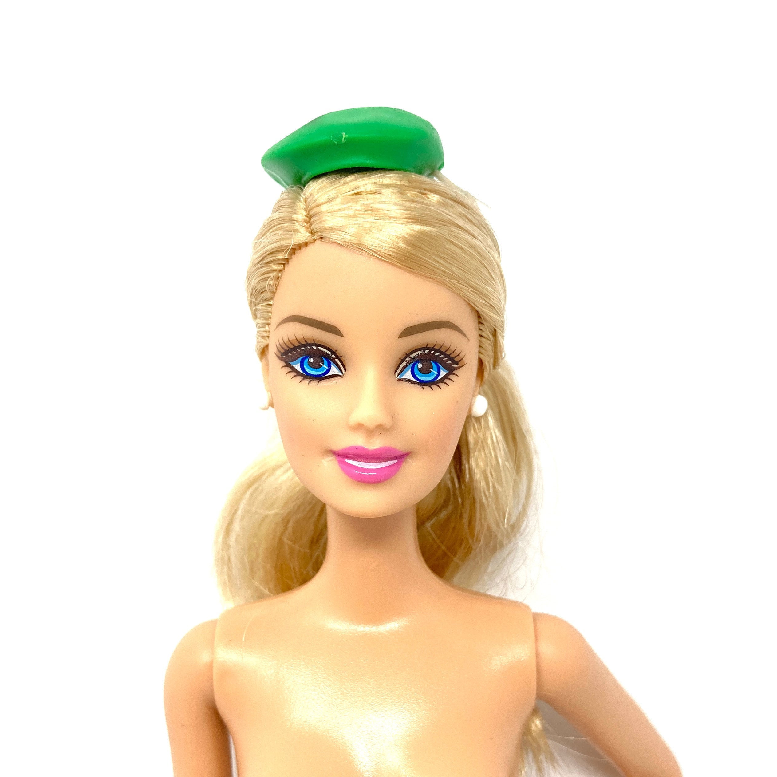 OOAK Nude Barbie Doll Girls Scout Blue Eyes Pink Lips (V) - Walmart.com