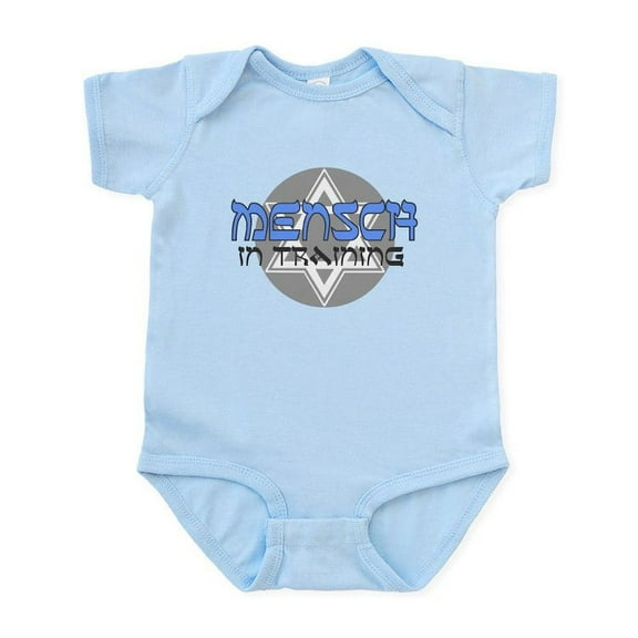 CafePress - JEWISH BRIS GIFT MENSCH IN TR Infant Bodysuit - Baby Light Bodysuit, Size Newborn - 24 Months