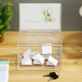 thumbnail image 1 of unbranded Caja Acrílica Para Recolección De Con Cerradura Ideal Para Oficinas, 1 of 7