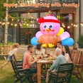 thumbnail image 5 of 4FT Thanksgiving Inflatable Turkey Outdoor Decorations, Lovely Blow Up Baby Turkey with Colorful Tail and Bright LED Lights for Fall Yard Garden Lawn Indoor House Holiday Party Decor, 5 of 6