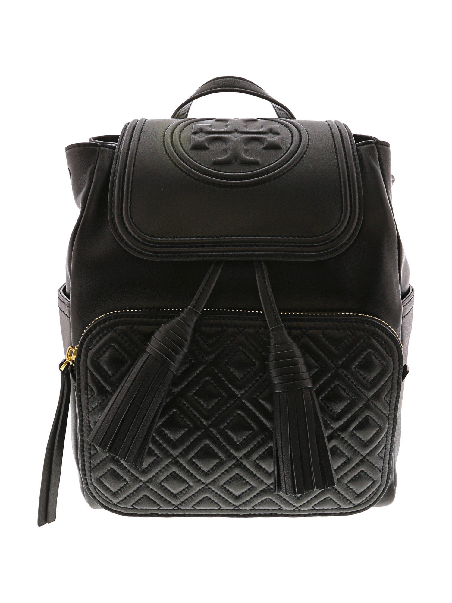 tory burch black backpack purse