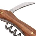 thumbnail image 3 of Personalised Corkscrew Engraved Wine Opener with Holster Wood Handle Beer Opener, 3 of 8