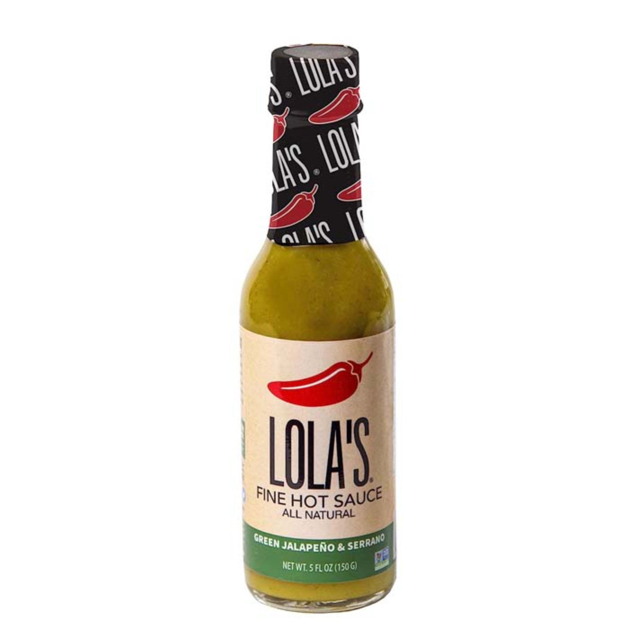 Hot Sauce Green Jalapeno Serrano Pack of 12