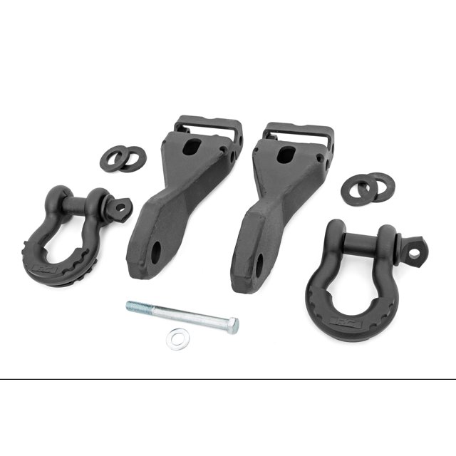 Rough Country Tow Hook Shackle Mount Kit for 1418 Chevy Silverado 1500 RS170