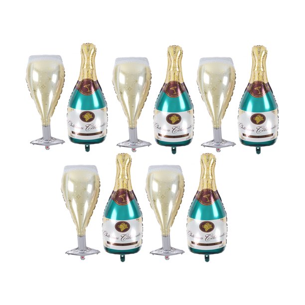 Beer Foil Balloon5 Sets Beer Bottle Alcohol Balloons Beer Bottle