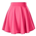 thumbnail image 5 of Mikilon Women Fashion Mini Pencil Skirts High Waist Solid Color Hip Slim Short Skirts, 5 of 5