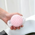 thumbnail image 4 of 2PC Sink Drain Filter Cover Floating Hair Filtering Mesh Removal Reusable Washing Machine Hair Filter Cleaning Mesh Bag Upgraded Pet Hair Remover 3PCS Floating Hair Filtering Mesh Removal Pink, 4 of 5