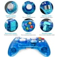 thumbnail image 3 of Miadore Xbox 360 Wireless Controller, 2.4G Wireless Controller Gamepad with Vibration for Xbox 360 Windows 7 8 10(Blue), 3 of 7