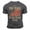 Grey, variant on Men's Casual Short Sleeve T Shirt Comfortable Breathable Tee For Daily Wear Couples Matching Outfit/Army Green/S