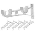 thumbnail image 5 of PBPBOX Curtain Rod Brackets for Wall Aluminum Alloy Dual Support for Homeowners in Bedroom 6PCS, 5 of 7