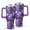 Cute Halloween Icons-2, variant on Cute Halloween Icons Pattern Tumbler with Handle and Lid,40oz Double Wall Vacuum Insulated Tumbler,Cups Gift for Women and Men