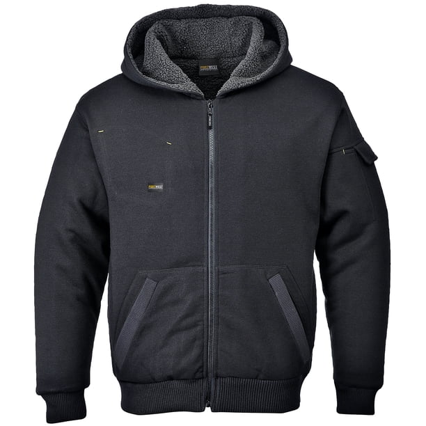 Portwest - Chaqueta modelo Pewter para hombre (Forro polar sherpa) (Negro) Portwest UTRW1029_P