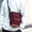 Red-Free Size, variant on Men’s Waterproof Crossbody Chest Bag, Adjustable Shoulder Backpack for Sports, Travel & Outdoor, Multi-Functional Design, Lightweight, Gray/Blue/Red/Khaki, 26x22x8 cm