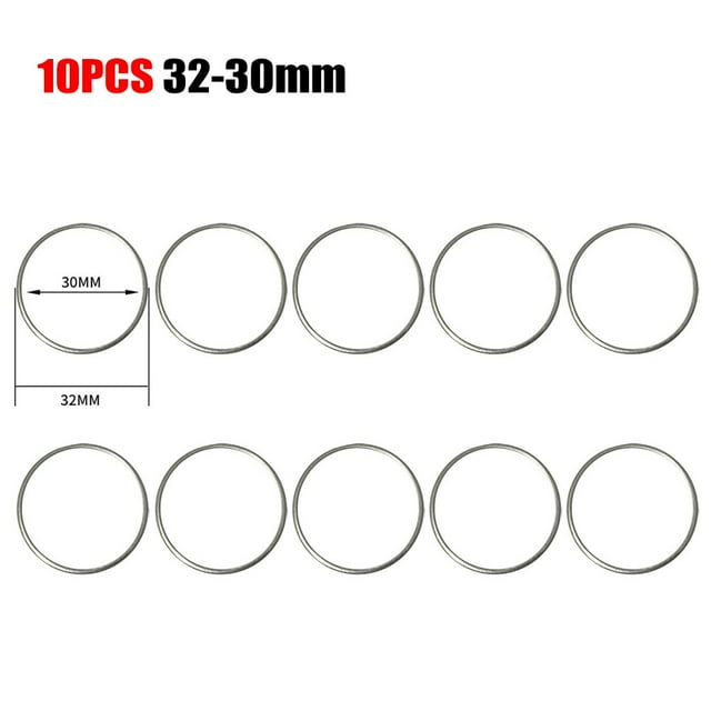 Lefu Anneau de Scie Circulaire 10pcs pour Anneau de Réduction de Lame de Scie Multi-Taille