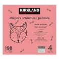 Kirkland Signature Diapers, Size 4 (2237 lb/1017 kg), Super Absorbent