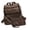 Two color coffee, variant on 2Pieces Pu Leather Backpacks Purses for Women Designers Ladies Shoulder Bags