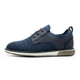 thumbnail image 2 of Zapatos casuales de vestir para niños Bruno Marc azul marino talla 11, 2 of 9