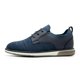 thumbnail image 2 of Zapatos Oxford de Vestir para Niños Bruno Marc Azul Marino Talla 12, 2 of 9