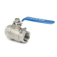 thumbnail image 3 of U.S. Solid 2-Way Manual Ball Valve 316 Stainless Steel 3/4 in Female NPT, 3 of 11