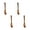 No. 3, variant on hejhncii Handcrafted Nanmu Wooden Spoon Natural Finish Kitchen Utensils for Coffee Soup Dessert