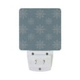 thumbnail image 4 of Yayeee LED Night Light for The Home Plug in With Light Sensors 2 Pack, Gray Snowflake, 4 of 4