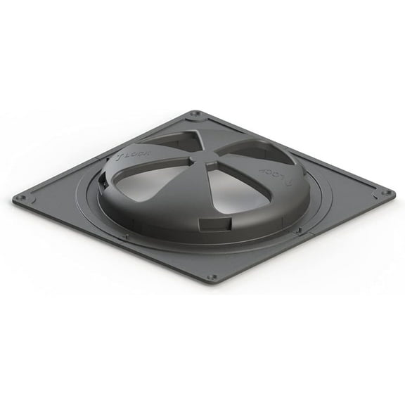 Septic Tank Riser Base Flange with Integral Safety Barrier