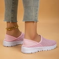 thumbnail image 5 of Dakaela Womens Athletic Walking Shoes Comfortable Mesh Casual Mule Sneakers Slip on Running Loafers, 5 of 8
