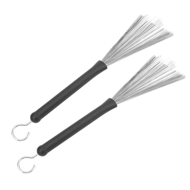 Pincel de Tambor Ajustable, Cepillo de Tambor de Jazz, Regalos de Halloween de Metal RecuERTO REGALOS DE NAVIDAD PARA ACCESORIOS DE PERCUSION EN EL HOGAR REGALOS DE PASCUA