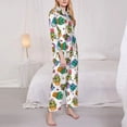 thumbnail image 3 of Sikiie Cactus And Insects Women's Long-Sleeve Shirt and Full-Length Bottom Pajama Set (s-xxl)-Large, 3 of 7