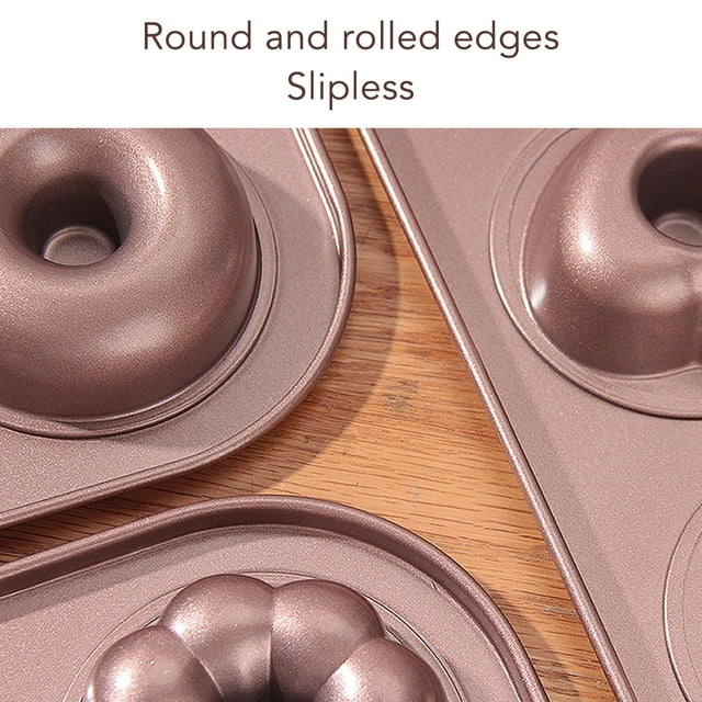 Cavité Modèle Donut Moule, 12 Cavité Donut Cuisson Modèle Beignet Bakeware Cavité Modèle Donut Pan Technologie de Pointe