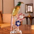 thumbnail image 2 of Adorno de cristal Zulema Pájaro en rama 12x28cm, 2 of 5