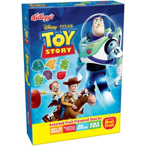Kellogg's Disney Pixar Toy Story Assorted Fruit Flavored Snacks Pouches