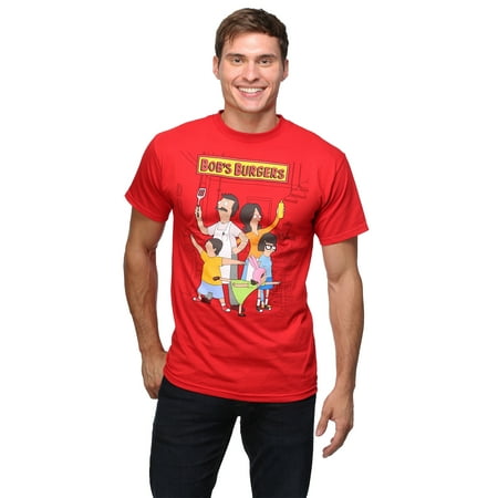 Self Portrait T-shirt - Bob's Burgers Family Portrait 18/1 T-Shirt