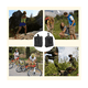thumbnail image 5 of 2pc Bolsa Táctica Militar Bolsa Recuperadora Táctica Camping Malubero  Negro, 5 of 5