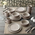 thumbnail image 2 of Noritake ColorTrio Clay 16-Piece Stax Dinnerware Set, Service for 4, 2 of 7