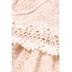 thumbnail image 4 of ABPHQTO Vestido Midi De Mujer De Encaje Con Dobladillo Dip Y Ribete De Volantes Rosa, 4 of 5