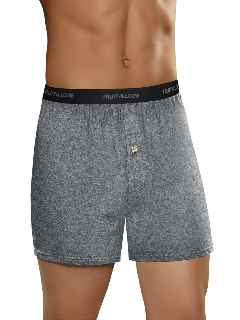 Fruit of the Loom Men's Beyondsoft Knit Boxers, 5 Pack - Walmart.com