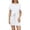 White, variant on MDUKONU Women's Skirt Suit Casual Summer 2 Piece Short Skirt Sets with Short Sleeve Tee and Tennis Skort White L
