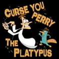 thumbnail image 2 of Men's Phineas and Ferb Dr. Doofenshmirtz Curse You Perry the Platypus Graphic T-Shirt, 2 of 5