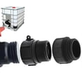 thumbnail image 1 of IBC Tote Tank Adapter 60mm Coarse Thread Connector Replacement Valve Fitting Parts For 1000L IBC Tank Shuchi Tank Korean Tank, 1 of 5