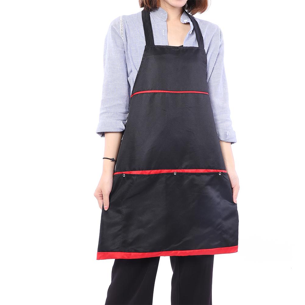 Tebru Hair Cutting Cape, Salon Apron, Fashion Lady Pattern Black Salon