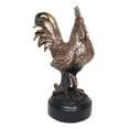 thumbnail image 3 of Ebros Decorative Sunshine Country Farm Rooster Bronze Electroplated Statue, 3 of 6