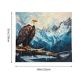 thumbnail image 3 of Pofeuu Iceberg Bald Eagle Print Wall Tapestry Decoration Wall Hanging Tapestry 60 x 51 Inch, 3 of 6