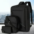 thumbnail image 6 of ddioayh Fashion Three-piece Backpack,Travel Laptop Backpack Water Resistant Anti-Theft Bag with USB Charging Port,Computer Business Backpacks for Women Men Work College Gift, 6 of 6