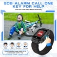 thumbnail image 2 of SHANNA 4G Smart Watch for Girls Boys, Smart Watch Phone with Calling, SOS, GPS, Camera, Flashlight, GPS Tracker for 3-12 Years Kids Birthday Xmas Gift, Black, 2 of 8