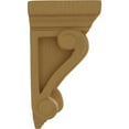 thumbnail image 3 of Ekena Millwork 5 1/4"W x 5 1/4"D x 9 1/2"H Devon Traditional Wood Corbel, Alder, 3 of 4