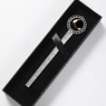 thumbnail image 5 of Crescent moon symbol Vintage Silver Lace-Edged Bookmark: a Gift for Readers and Book Lovers, 5 of 5