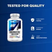 GAT SPORT MENS MULTI PLUS TEST, 150 Tablets (75 Servings)