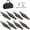 8 piece set-Black, variant on Anti Slip Chains Auto Traction Chains Efficient Car Snow Chains for Vehicles Ensuring Safe Travel on Slippery Road