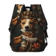 thumbnail image 4 of Pofeuu Modern Cute Dog Print Backpack for Men and Women - Basic Bookbag Casual Daypack Backpacks for College Work Travel-One Size, 4 of 5